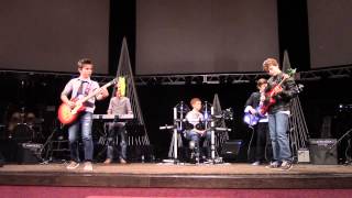 The Riffs perform "The Little Drummer Boy" at the TCS Talent Show 2013