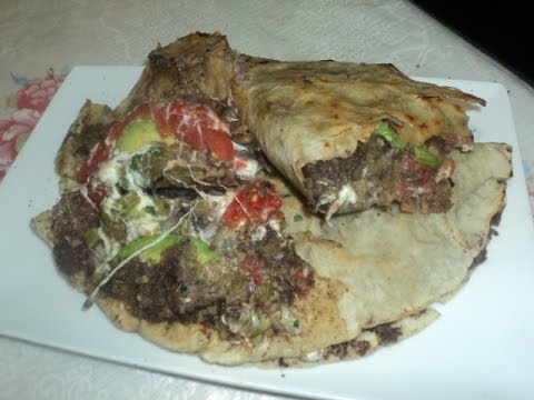 Receta de Tlayudas-Tlayudas de Oaxaca-lasdeliciasdelupita