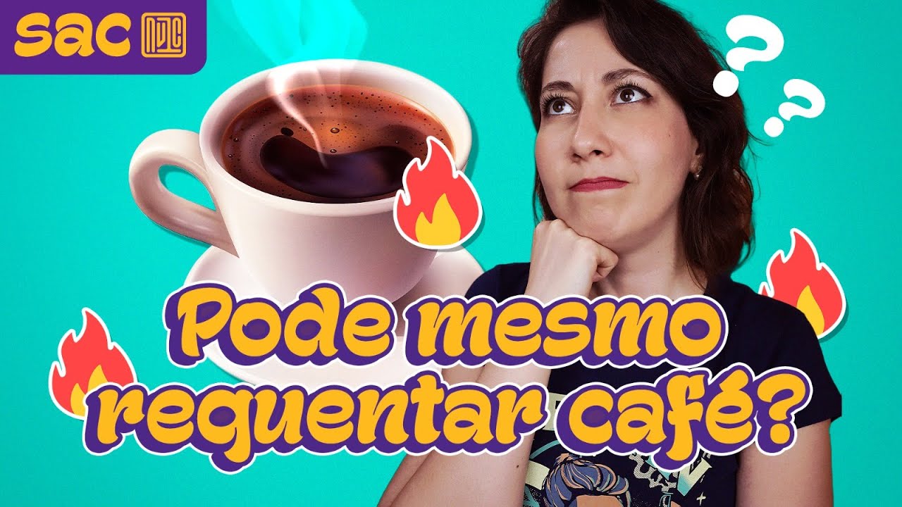 Pode esquentar café pronto?