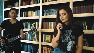 Mark Ronson, Miley Cyrus - Nothing Breaks Like a Heart ( cover by Juliia Mart, guitar by Andrew)