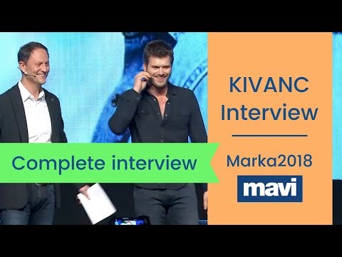 Kivanc Tatlitug ❖ Complete Interview ❖  Mavi brand ❖  Marka 2018 ❖  English