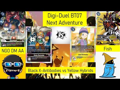 Digimon TCG | NGO DM AA vs Fish Round 6 - 48th Webcam Digi-Duel | Digimon Card Game Set 7 Format