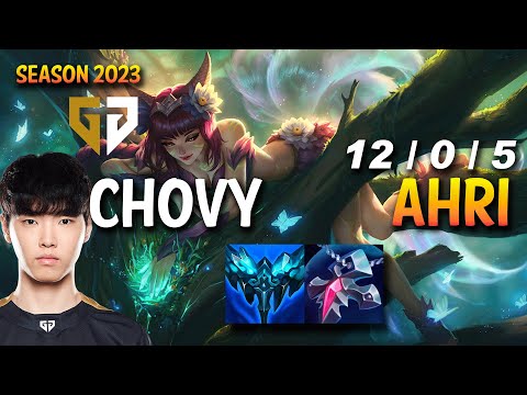 GEN Chovy AHRI vs K'SANTE Mid - KR Ranked