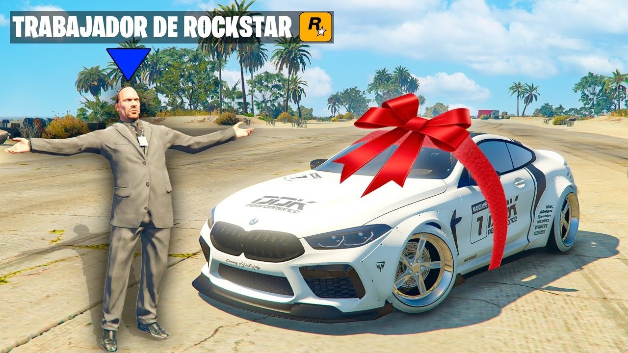 ROCKSTAR ME HA REGALADO UN COCHE EN GTA 5 ONLINE