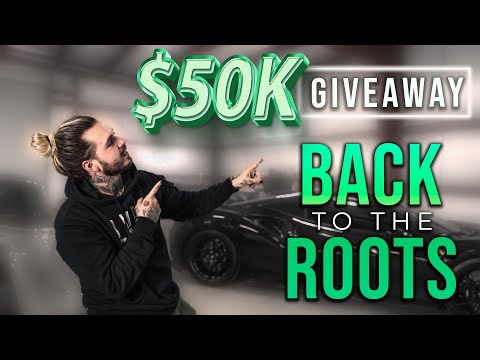 “Back to the roots” a $50,000 GIVEAWAY! | ANTHONYSWORLD