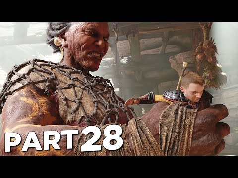 GOD OF WAR RAGNAROK PS5 Walkthrough Gameplay Part 28 - GRYLA BOSS (FULL GAME)