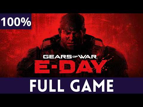 Gears of War: E-Day Full Walkthrough (No Commentary) 100% All Collectibles & Objectives (2/2)