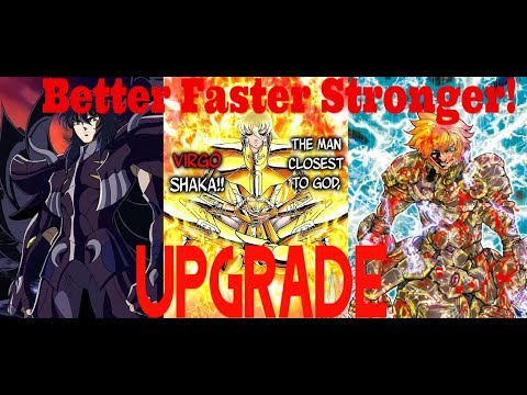 Upgrade: Virgo shaka - Garuda Aiacos - Sagittarius Aiolos