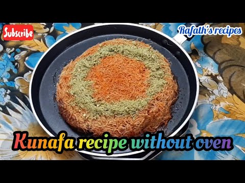 kunafa recipe without oven easy
