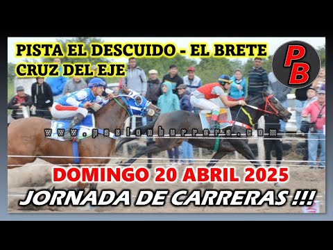 CARRERAS PISTA EL DESCUIDO - EL BRETE, CRUZ DEL EJE (20-04-2025)