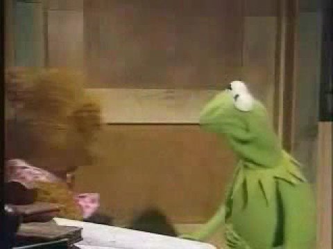 Muppet show gags - fozzie and kermit