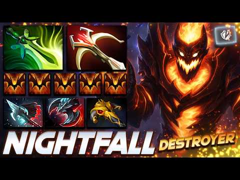 Nightfall Shadow Fiend Destroyer - Dota 2 Pro Gameplay [Watch & Learn]