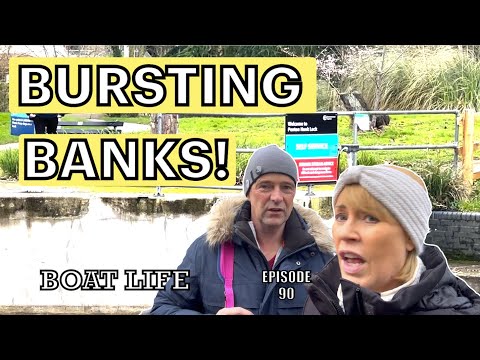 Swept AWAY! The river has BURST its banks! | Boat Life | 90