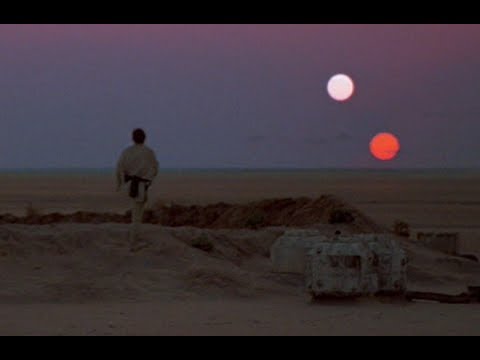 Star Wars A New Hope - Binary Sunset (Force Theme)