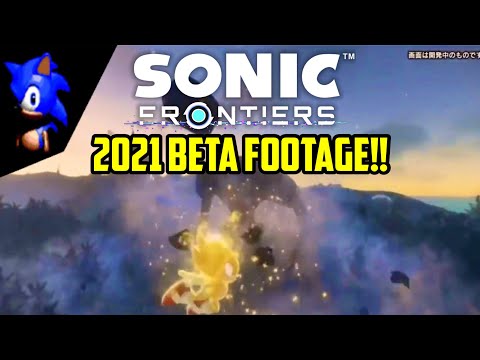 Sonic Frontiers: EARLY 2021 BETA Kronos Island FOOTAGE!!