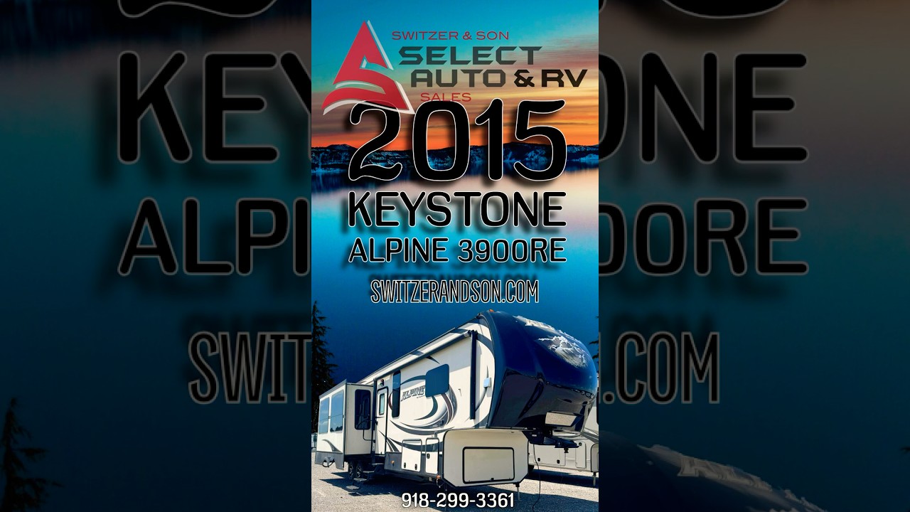 A photo of this 2015 Keystone Rv Alpine 3900RE