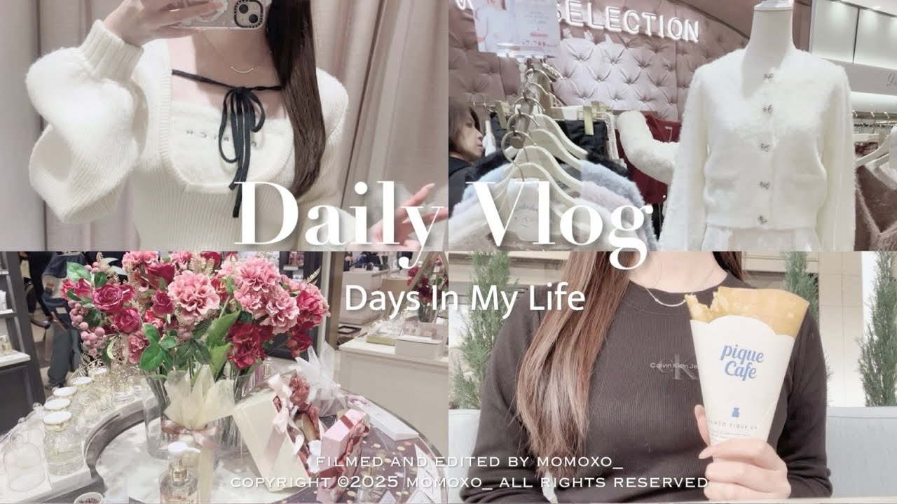 ［vlog］新生活で爆買いする社会人の1週間お買い物vlog | ダーリッチ | snidel | アウトレットやジェラピケカフェ