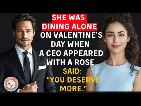 She Was Having Dinner Alone On Valentine’s Day When a CEO Appeared With a Rose And Said ...