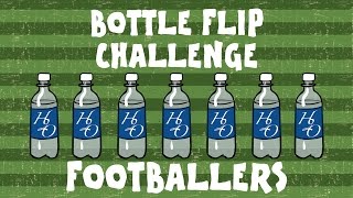 ⚽BOTTLE FLIP CHALLENGE: FOOTBALLERS! (MSN, Ronaldo, Zlatan, Aubameyang, Rooney and more! PARODY)⚽!