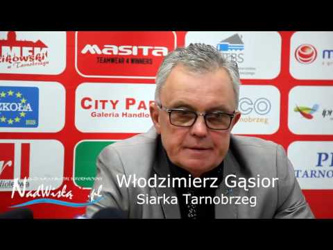 01.10.2016 Konferencja po meczu Siarka Tarnobrzeg - Olimpia Elbląg 4:1 (1:1)