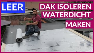 Energie Besparen Doe Je Zelf: Leer Je Dak Isoleren en Waterdicht Maken!