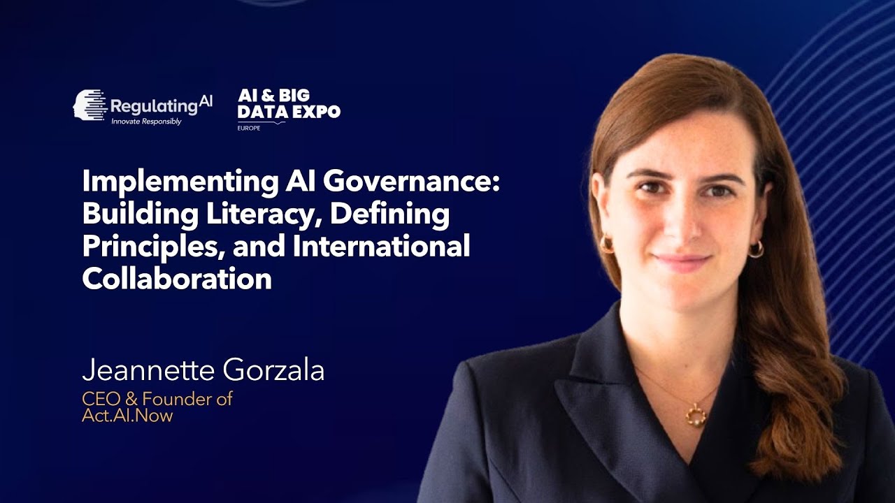 Implementing AI Governance: Building Literacy, Defining Principles, and International Collaboration