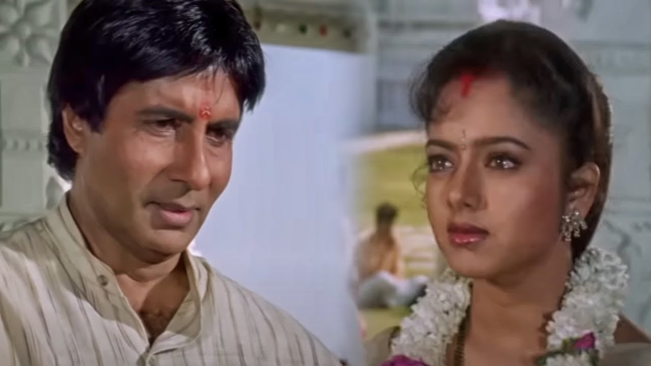 ठाकुर भानु प्रताप के खिलाफ जाके अमिताभ ने की सौंदर्या से शादी - Sooryavansham मूवी का बेस्ट सीन