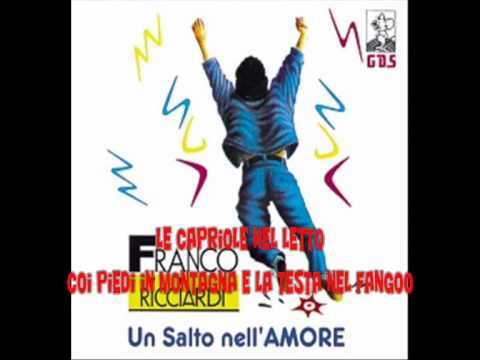 FRANCO RICCIARDI Feat. GIGI D'ALESSIO -  La nostra storia (Album "Un Salto Nell'amore" - 1989)