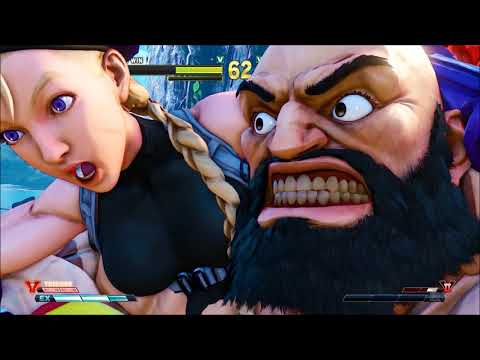 Street Fighter V #124 Cammy vs Zangief