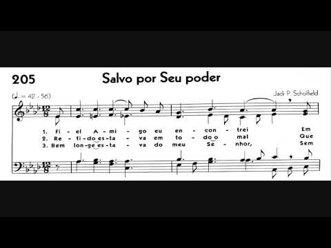 Hinário 5 CCB - Hino 205 - Salvo por Seu poder - Strings - Teclado Yamaha PSR S670