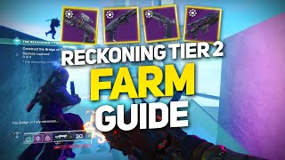 The Reckoning Tier 2 Guide - Tips, Tricks, and Farm Curated Weapons! (Destiny 2 Joker&#39;s Wild)