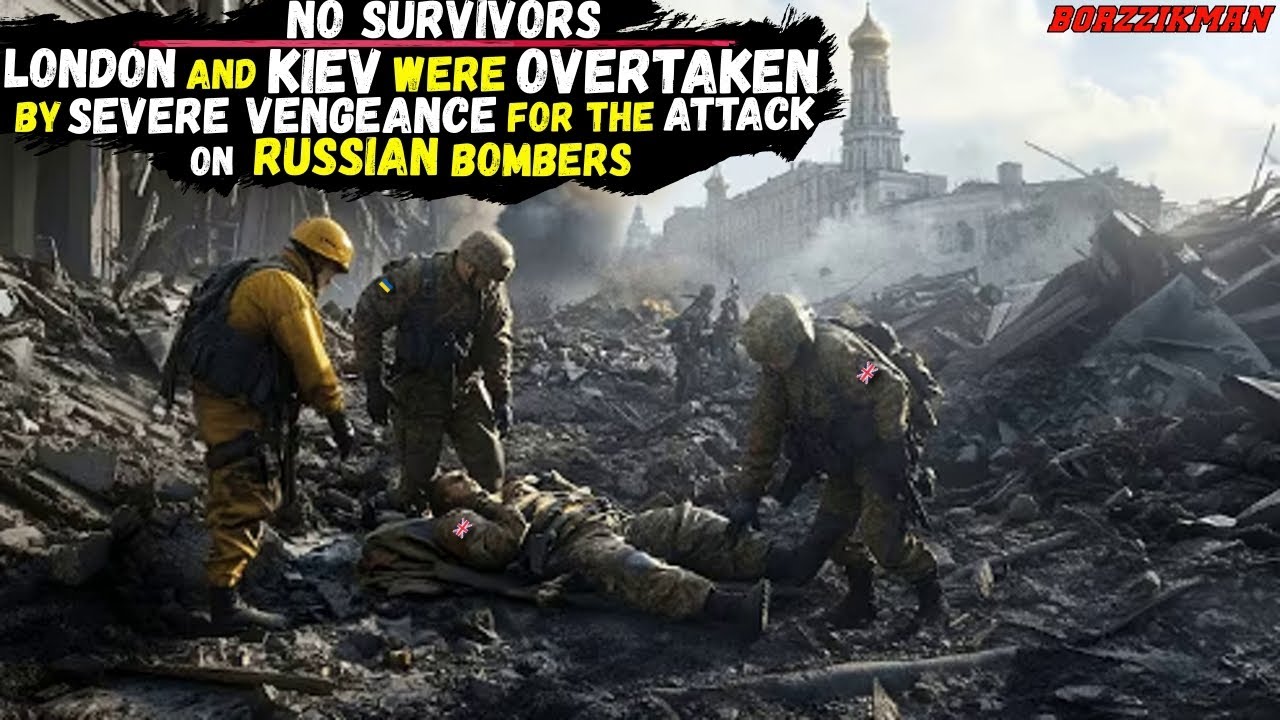 RUSSIA Wiped Out Ukrainian Generals and British Military Advisers who ran the Operation 'Spider Web'