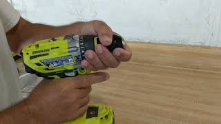 Unlocking the Drill Bit Chuck on my Ryobi Hammer Drill