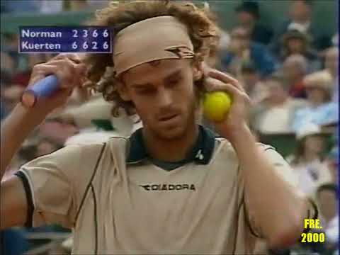 Gustavo Kuerten v Magnus Norman French Open 2000 Final