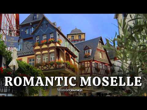 Romantisches Moseltal 🇩🇪 Deutschlands Märchenfluss [4k]