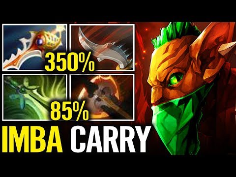 WTF 12Min FURY BH CARRY Waga New Cancer Hero Build 7.19 Meta Dota 2 Wagamama Gameplay