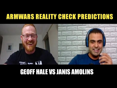 ARMWARS Reality Check predictions with Ryan Blue Bowen | Janis Amolins vs Geoff hale