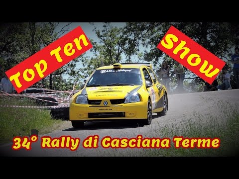 34° Rally Casciana Terme 2016 Show & Top Ten
