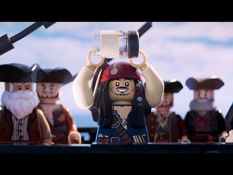 LEGO Pirates Of The Carribean - Jar Of Dirt Scene (4K)
