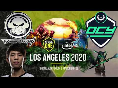 Execration vs Team Oracle.Youth (BO1) | ESL One Los Angeles 2020 SEA Open Qualifiers