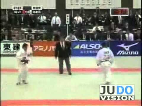 JUDO 2008 All Japan University Team: Tatsuhiro Hazawa (JPN) - Masashi Ebinuma (JPN)