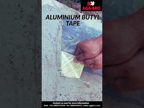 Butyl Aluminium Flashing Tape