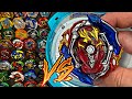 UNION ACHILLES VS TODOS OS BEYBLADES BURST RISE HYPERSPHERE DA COLEÇÃO PETER PLAY