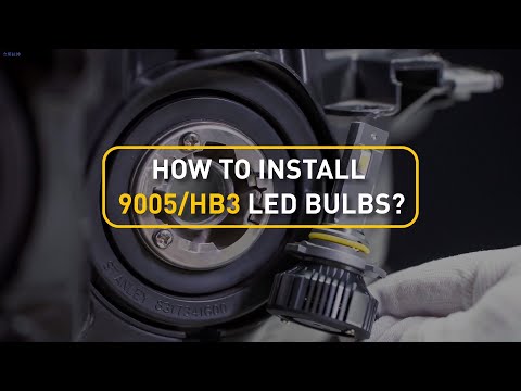 🛠How to Install Y19 Series 9005/HB3 LED Bulbs?