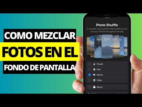 Cómo barajar un álbum de fotos en la pantalla de bloqueo del iPhone