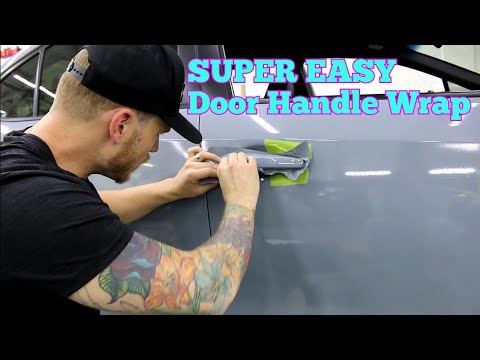 The Best Way To Vinyl Wrap A Door Handle | Subaru STI