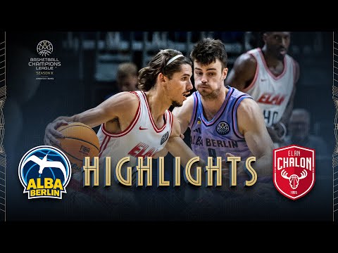 Alba Berlin v Elan Chalon | Highlights | #BasketballCL 2025-26