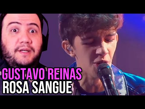 Gustavo Reinas - "Rosa Sangue" Reaction | Final | The Voice Portugal