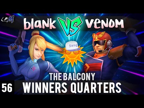 PM @ the Balcony 56 - Winners Quarters ft. Venom (Cpt. Falcon) VS blank (Zero Suit Samus)