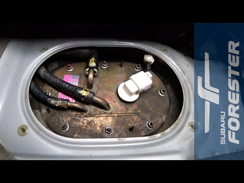 Как снять бензонасос на Subaru Forester SF